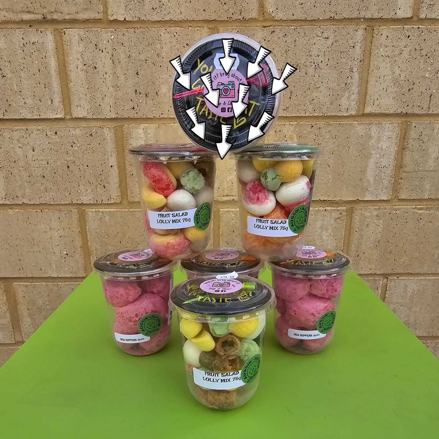 Freeze Dried Fruit Salad Cup